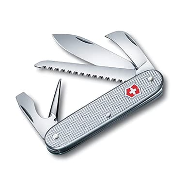 Victorinox, Swiss Army 7 Alox, Navaja Multiuso Suiza, Cuchillo bolsillo, Regalo, 7 Funciones, Hoja grande, Destapador