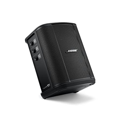 Bose S1 Pro+ Sistema Todo en uno de Altavoz Bluetooth Inalámbrico, portátil y de Alta Potencia, Negro