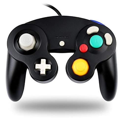 TK25 TK281 TechKen Mando para Gamecube Mando de Gamecube Juego con Cable Joypad Dual Vibration NGC Gamepad Original Controller para Gamecube GC Spiele
