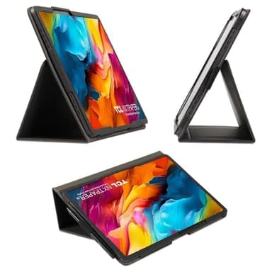MQVQAUBST Funda for Tableta Compatible con TCL NXTPAPER 14 de 14,3 Pulgadas 9491G, Funda Protectora Plegable con Soporte for lápiz y muñequera.