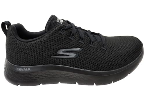 Skechers Go Walk Flex Vespid Zapatillas para Hombre, Black, 41 EU