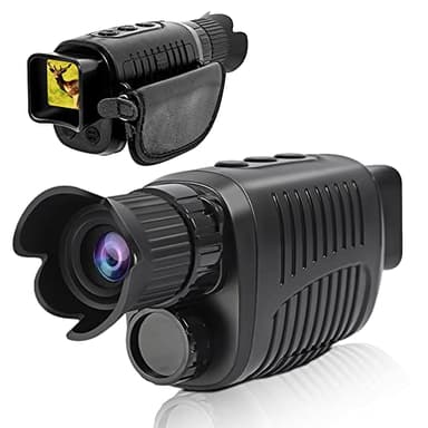 Gafas de visión nocturna, monocular digital R7 de visión nocturna para una oscuridad completa, alcance de visión nocturna infrarroja 1080p, guarda fotos y videos para caza, viajes, vigilancia