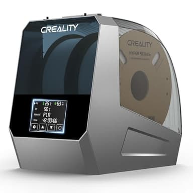 Creality Oficial Space PI Filament Secadora Plus, 2 rollos de impresora 3D Filamento Dryer Box con calefacción de aire caliente 360°, deshidratador de filamentos para PLA ABS PETG TPU 1,75/2,85 mm