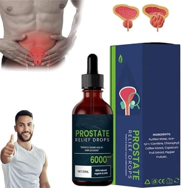 XiChiu Gotas de tratamiento de próstata, gotas de alivio de próstata, gotas de terapia de próstata, gotas de hierbas naturales de próstata, alivian las molestias de la próstata (1 unidad)