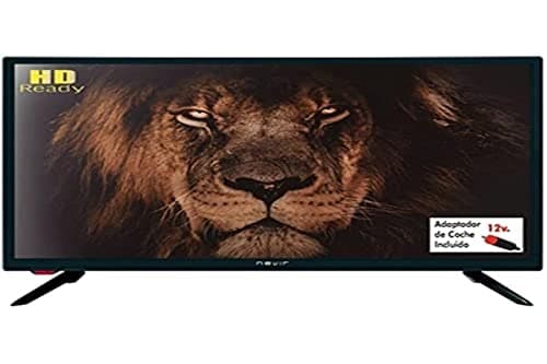 TV Led 24" (60,9 cm) NEVIR NVR-8072-24RD2S-SMA-N Smart TV HD Ready Android 9 Adaptador de Coche 12V
