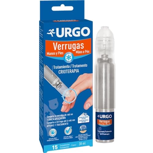 Urgo - Verrugas Crioterapia - Congela la verruga desde la raíz - Frasco de 38 ml, 15 tratamientos