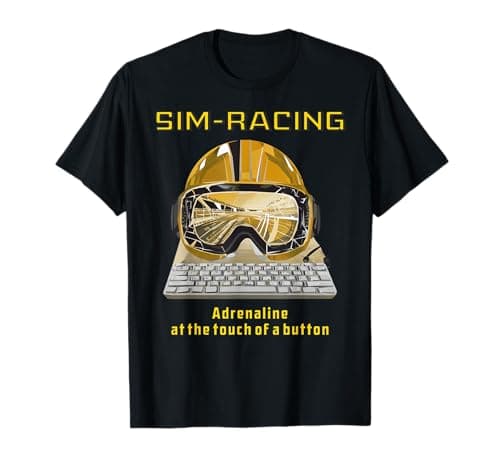 Racing Simracer Simulation - Consola de juegos Camiseta