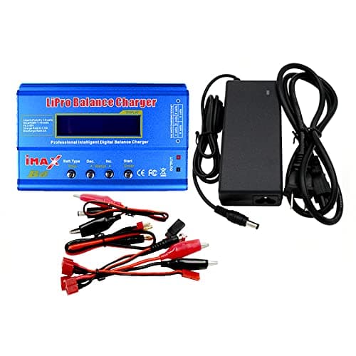 WANGCL IMAX B6 Lipo Cargador de batería B6 80W LCD digital Lipo cargador 11-18V con adaptador para plomo-ácido NI-CD/NI-MH 1-6S LI-PO