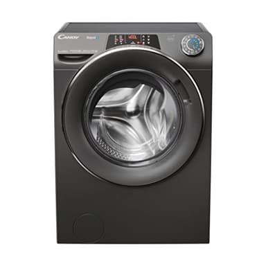 Candy RapidO RO1484DWMCRT/1-S Lavadora 8 KG, 1400 RPM,Pantalla Smart Text, Panel Smart Touch, Wi-Fi, Snap & Wash, 16 Ciclos, 9 Rápidos,Motor Inverter,Función Vapor,Inicio Diferido 24H, 76 DB,Antracita