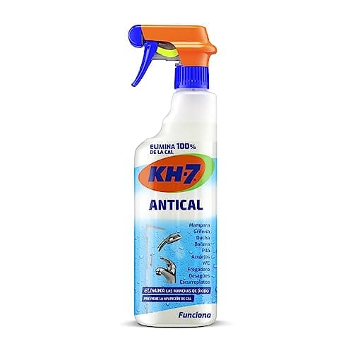 KH-7 Antical, Elimina la cal y Previene su Aparición, Desincrusta y da Brillo - Pulverizador, 750ml