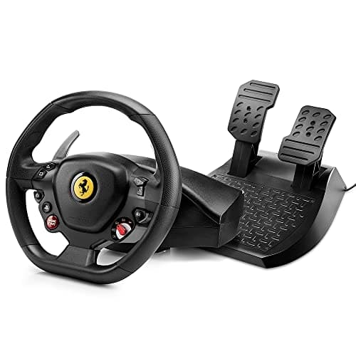 Thrustmaster T80 RW Ferrari 488 GTB - Experiencia de Carreras de Alta Gama para PlayStation - ¡Conviértete en el Rey de la Pista!