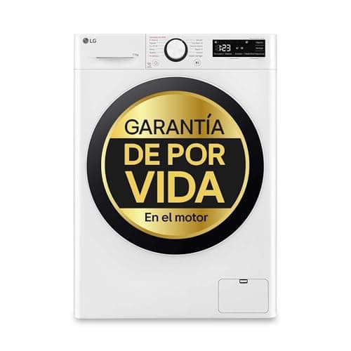 LG F4WR6011A0W - Lavadora Inteligente 11kg, AI Direct Drive, 1400rpm, Carga Frontal, Clasificación A,TurboWash 360º, Vapor Steam, Serie 600, Blanco