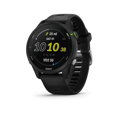 Garmin Forerunner 255 Music, Reloj Inteligente para Correr con GPS, Almacenamiento de música, Métricas avanzadas, Pay, Autonomía de hasta 14 Días, Negro (Reacondicionado)