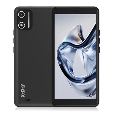 Xgody X32 Smartphone, 2GB+16GB(SD 128GB) Android Teléfono Moviles, 5.5-Inch Display, 2500mAh Batería, Cámara 8MP Telefono, 4G Dual SIM, Octa-Core/GPS/Face ID - Negro