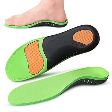 Flintronic Plantillas Ortopédicas con Soporte de Arco para Pie Plano, Plantillas Ortopédicas Cómodas con Soporte de Arco para Dolor de Talón, Fascitis Plantar, para Hombres y Mujeres