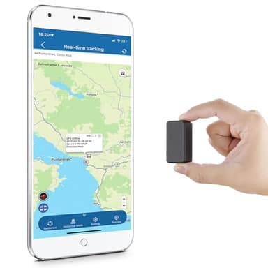 4G Mini Localizador GPS para Coche Antirrobo y Resistente al Agua Pequeño Rastreador GPS para Motocicleta, Coche, Bicicleta, Scooter, Niños, Maleta, Bolsas, App Gratuita y Sin Suscripción, 4G TK901