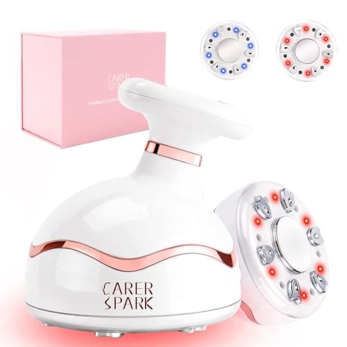 Cavitacion y Radiofrecuencia Corporal, Cavitacion Ultrasónico 6 en 1 Masajeador Cuerpo Anticelulitis RF EMS Vibración Forma Levantar Antiarrugas y Rejuvenecimiento.