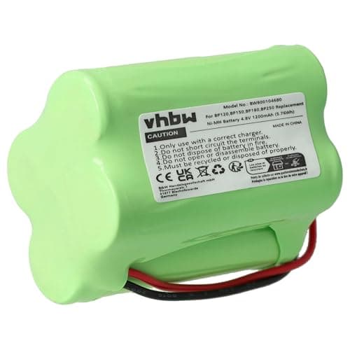 vhbw Batería Recargable Compatible con Uniden Bearcat UBC120XLT, UBC180XLT, UBC220XLT, UBC280XLT Radio (1200 mAh, 4,8 V, NiMH)
