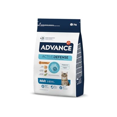 Advance Cat Adult, Pienso para Gatos Adultos con Pollo, 3kg