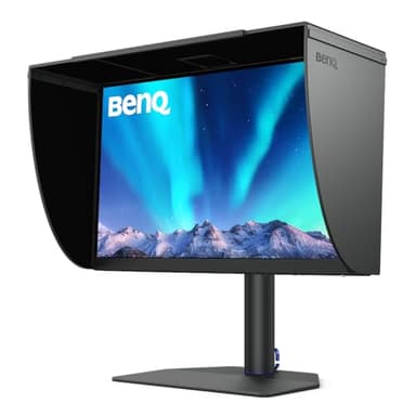 BenQ SW272U Monitor para edición fotográfica 4K de 27 Pulgadas USB-C 90 W 99% Adobe RGB