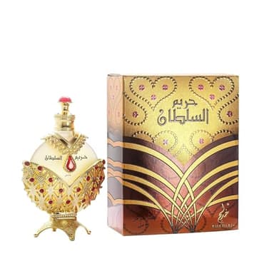 Khadlaj Hareem Al Sultan, Perfume Árabe de Larga Duración con Notas Orientales y Dulces, Ideal para Mujeres, 35 ml