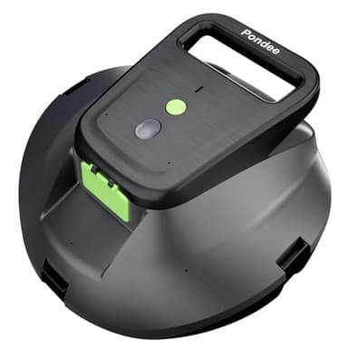 Pondee X1 Robot Limpiafondos Piscina, Robot Piscina con 120 Min de Autonomía, Función de Autoaparque, Uso Fácil con Un Solo Clic, Limpiafondos Piscina Automático para Superficies de hasta 80㎡