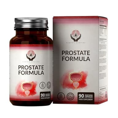 EN Prostata Capsulas | 90 Prostata Capsulas - 6 Ingredientes Activos:, Hoja de Ortiga, Semilla de Calabaza y Zinc | Sin OGM, Gluten ni Alérgenos | Fabricado en el RU