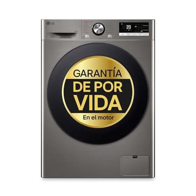 LG F4WR7010AGS - Lavadora Inteligente, 10kg, AI Direct Drive, 1400rpm, Carga Frontal, TurboWash 360º, Casificación A, Serie 700, Inox Grafito