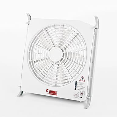 Juego de ventilador Fiamma Turbo Kit de 12 V para claraboyas de entre 40 x 40 cm hasta 50 x 70 cm