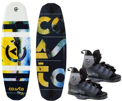 Brunelli Coasto Topaz 140 Flex - Tabla de wakeboard con fijación 39-46