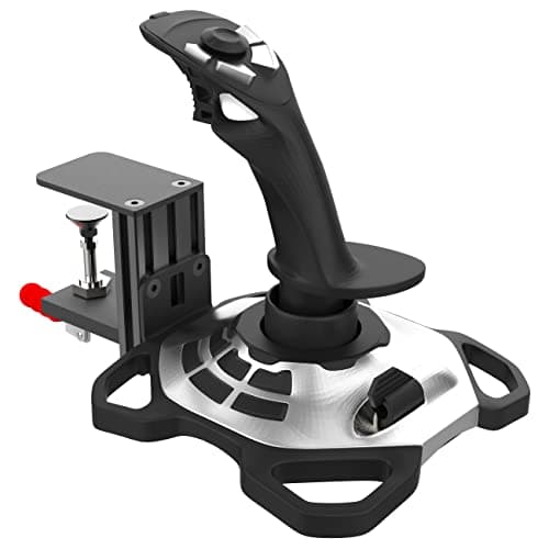 Hikig The Desk Mount for The Flight Sim 3D Joystick For Logitech G Extreme 3D Pro Joystick For Windows - Easy Assembly, Height Adjustable, Suitable Different Thickness of Desks, Special Design - Black