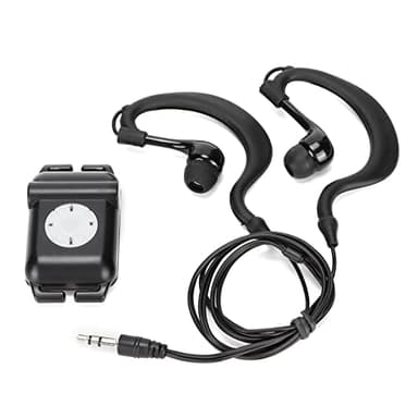 Reproductor de MP3 a Prueba de Agua para Nadar, Reproductor de Música a Prueba de Agua IPX8 con Auriculares Subacuáticos