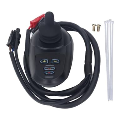 Controlador de Silla de Ruedas Eléctrica, Motor Cepillado Tipo Separado Controlador de Palanca de Mando para Silla de Ruedas con Función de Freno Accesorio de Motor para Silla de Ruedas DC24V 45a