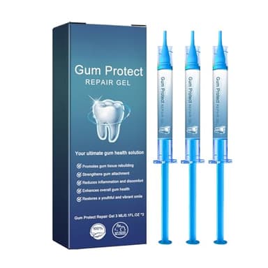 KOAHDE Gel Tratamiento de Encías,Gel de Goma Dental,Gel de Terapia de Encías,Gel Reparación de Encías,Esencia Revitaliza tus Encías,Gel Crecimiento de la Encías,Gum Shield Therapy Gel,3PC