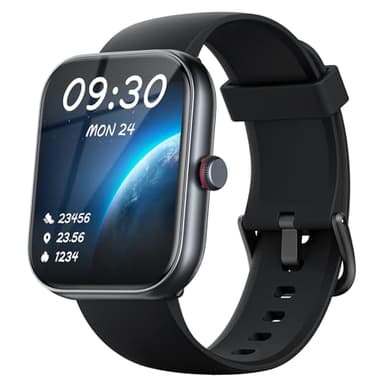 Reloj Inteligente Hombre con Llamadas y Voz de Alexa, Smartwatch Mujer IP68 Reloj Deportivo con 100+ Modos Deportivos, Pulsera Actividad Pulsómetro/Monitor de Sueño/Podómetro para Android iOS -Nergo