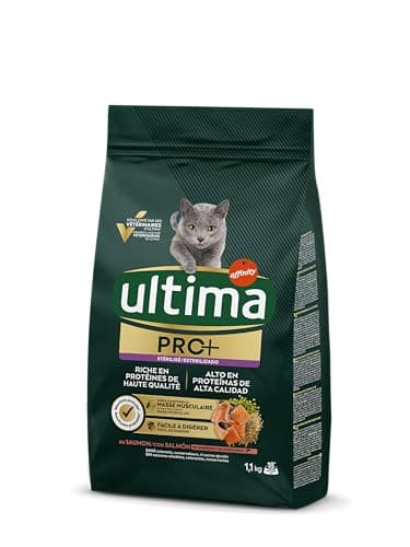 Ultima Pro + Pienso para Gatos con Salmón - 1,1kg