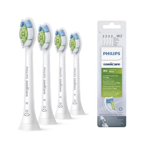 Philips Sonicare W2 Optimal White Cabezales para Cepillo de Dientes Eléctrico Sónico Estándar (Modelo HX6064/10)