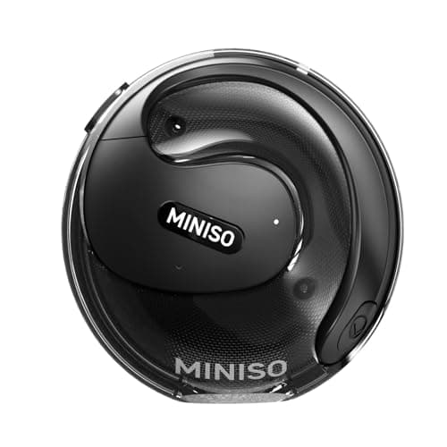 MINISO X15 Pro Auriculares de traducción Bluetooth inalámbrico 5.4 Auriculares ows ai admiten 148 Idiomas para traducir Negro en Tiempo Real