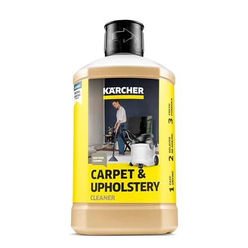 Limpiador RM 519 de Kärcher, adecuado para la limpieza de alfombras, tapicerías, asientos de coches, etc., 1l de concentrado genera 40l de líquido una vez diluido