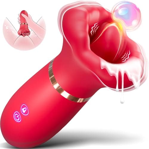 Vibrador Mujer Juguete Estimulador del clítoris - Juguete sexual para mujeres con 10 modos de vibración y 10 modos de lamido, juguetes eróticos para pareja sexuales con estimulación del clítoris