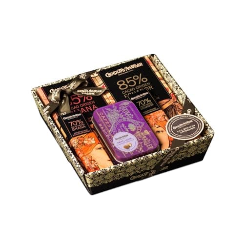 Chocolate Amatller Regalo Original (Caja Regalo de Chocolates Orígenes 211gr) Variados