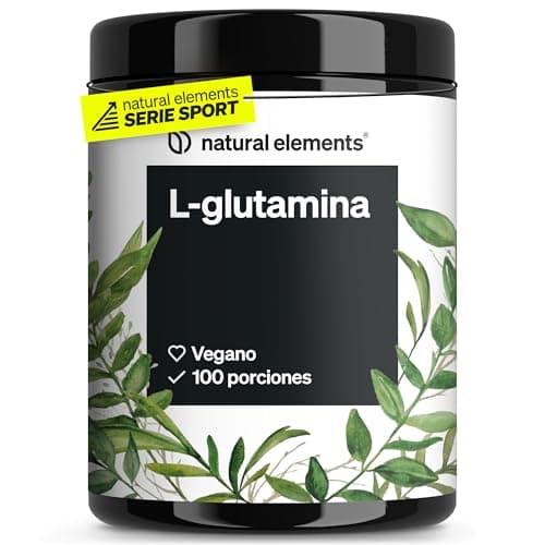 L-Glutamina en Polvo – 500g – L-Glutamina pura – insípida – vegana, altamente dosificada, sin aditivos – producida en Alemania y probada en laboratorio