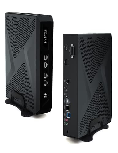 HYSTOU Mini PC Gaming i9 64 GB de RAM DDR4 1 TB de SSD NVMe i9 11900 Mini PC Gaming con Tarjeta Gráfica Nvidia RTX 3050