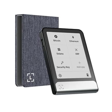 Ledger Flex + Magnet Folio Bundle - Billetera cripto con Pantalla táctil E Ink Segura + Magnet Shell