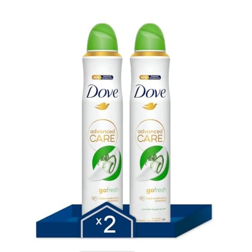 Dove Advanced Care Aerosol Pepino 72h Pack Ahorro 200 ML x2