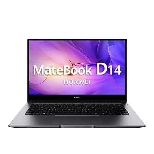 HUAWEI MateBook D14 - Portátil ultrabook 14" FullHD (Intel Core i5-1135G7, 8GB RAM, 512GB SSD, Intel Iris Xe ‎DDR4 SDRAM, Windows 11 Home) Gris - Teclado QWERTY Español