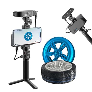 Creality CR-Scan Ferret Pro - Escáner 3D para impresión 3D, 0,1 mm de precisión, escaneo inalámbrico a través de WiFi 6, escáner de mano antivibración, escaneo a todo color de 24 bits, compatible con