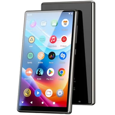 5 Pulgadas MP3 Player con WiFi Bluetooth-Fanvace 80GB Android Octa-Core MP4 Player, 1080P IPS Pantalla táctil, HiFi MP3 Player con Altavoz, Instalado Spotify, Audible,Amazon Music,Deezer, Play Store
