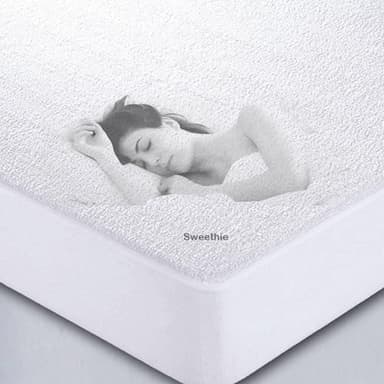 EpiCook Funda de Colchón Impermeable 140 x 190 cm Tapa Grande 30 cm - Anti ácaros Anti chinches - Funda Protectora de colchón para Lavadora - Buena transpirabilidad y Elasticidad