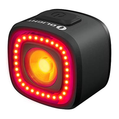 OLIGHT RN 120C LED Linterna de Bici Trasera Inteligente para Bicicleta con Sensor de Movimiento Integrado Recargable Batería Incluida Carga USB 120 Lúmenes MAX. IPX6 Negro